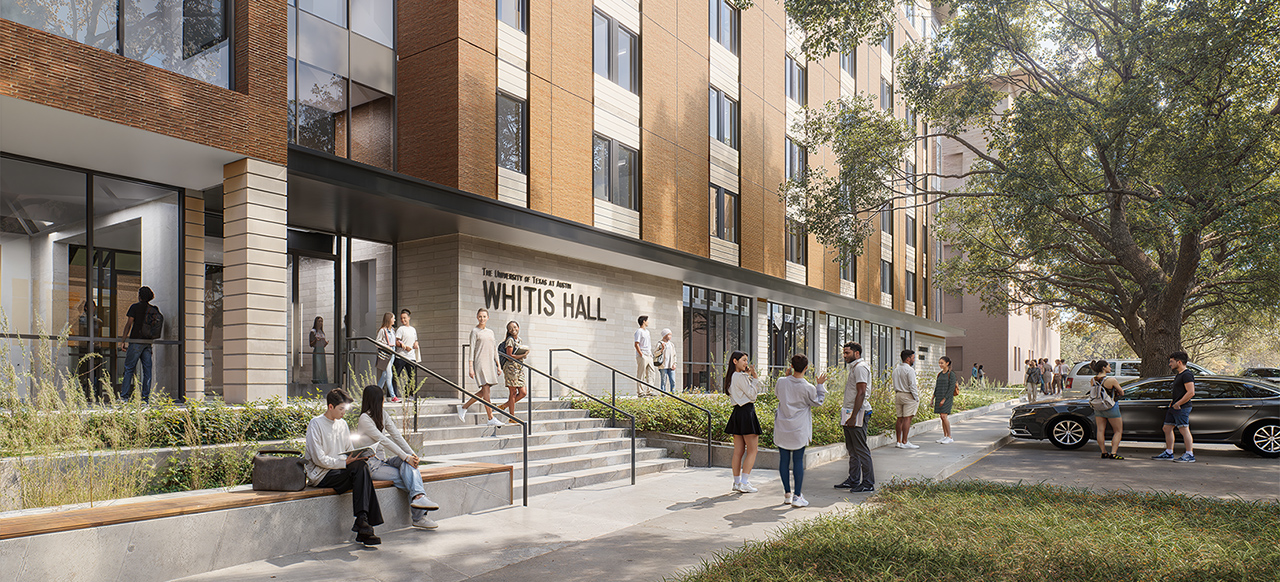 Whitis Hall Exterior